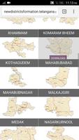 Telangana New Districts Info capture d'écran 1