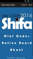 Dial Codes Shifa plakat