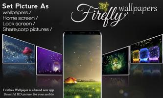 Fireflies Wallpapers - HD plakat