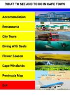 Cape Town Travel Info Affiche