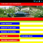 Calculate Loan Installments ไอคอน