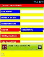 Calculate Loan Installments capture d'écran 1