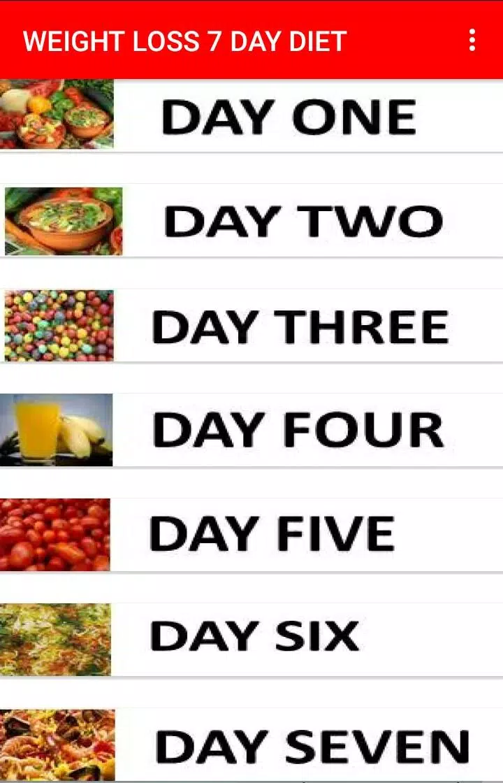 Weight Loss 7 Day Diet Plan for Android - APK Download