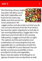 Weight Loss 7 Day Diet Plan syot layar 2