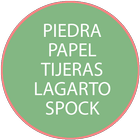 Piedra Papel Tijera Lagarto Spock icône