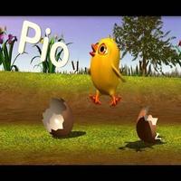 El Pollito Pío - español niños - Sin internet Poster