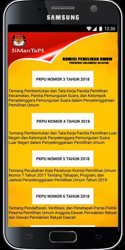 SiManTaPS PEMILU 2019 for Android - APK Download
