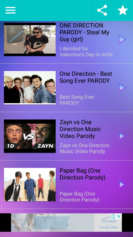 One Direction New Song Parody One Direction Lyric For Android Apk Download