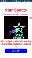 Star Sports Live Cricket TV 포스터