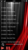 All Songs ADELE تصوير الشاشة 3