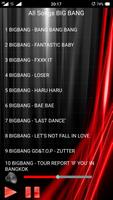 All Songs BIG BANG تصوير الشاشة 1