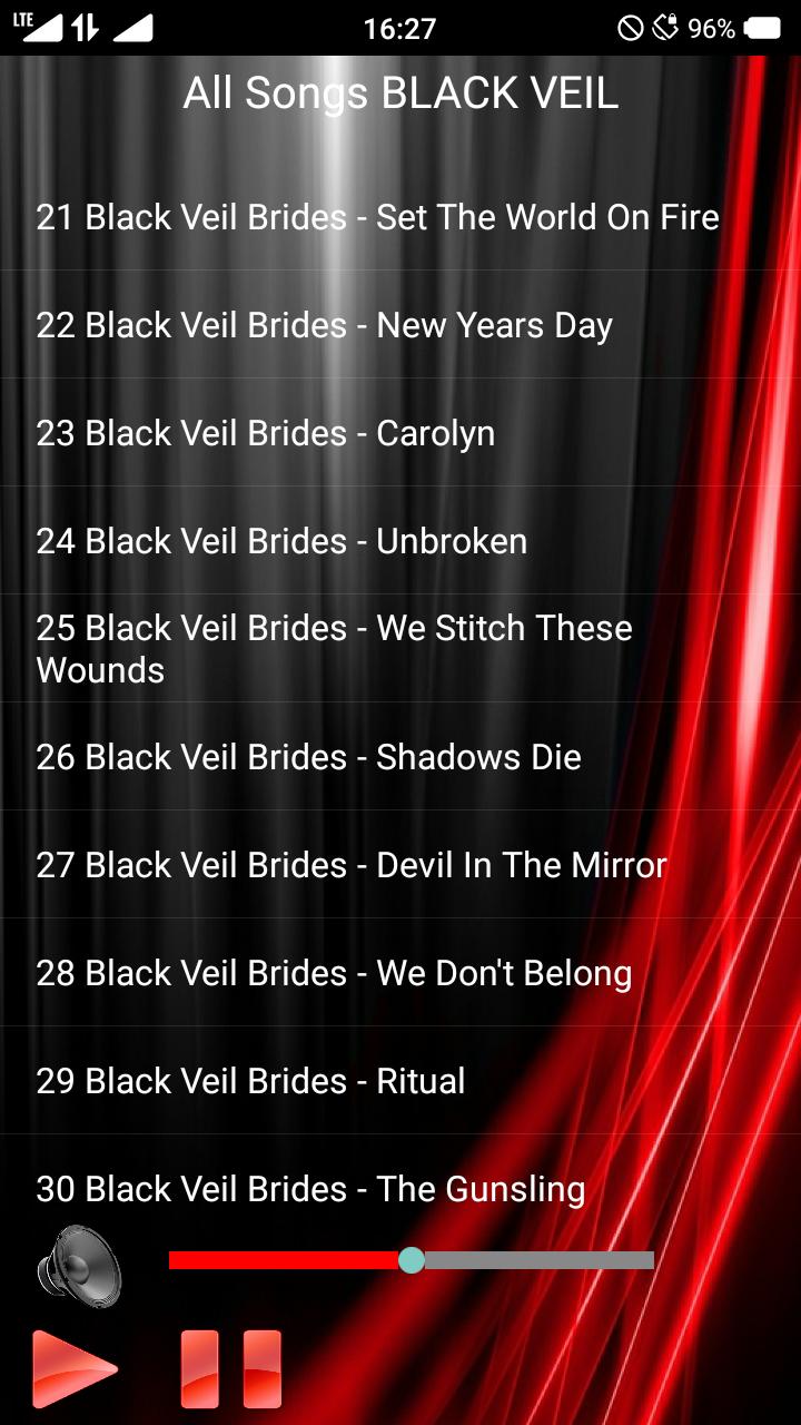 All Songs Black Veil For Android Apk Download - black veil brides in the end roblox