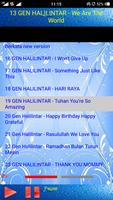 GEN HALILINTAR SONGS syot layar 3