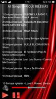 All Songs ENRIQUE IGLESIAS screenshot 1