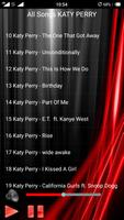 All Songs KATY PERRY capture d'écran 2