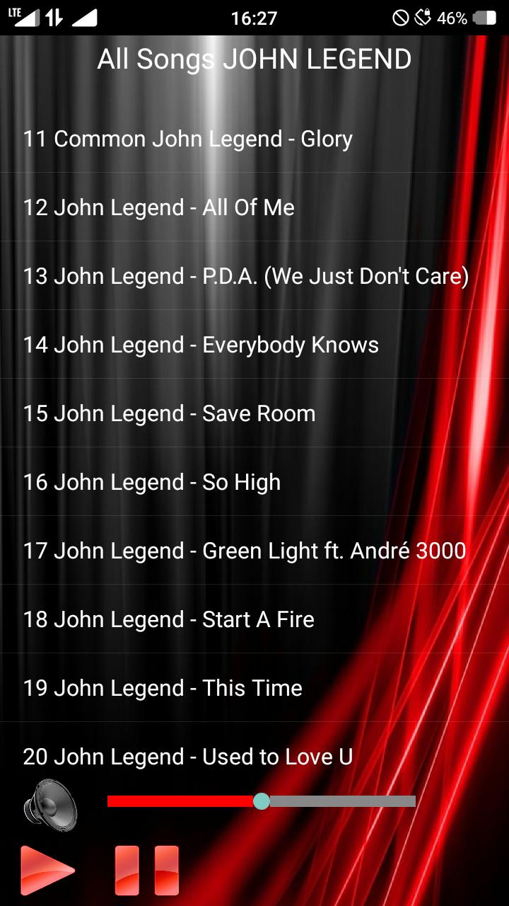 All Songs JOHN LEGEND for Android - APK Download
