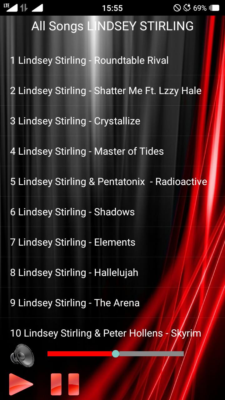 All Songs Lindsey Stirling For Android Apk Download - lindsey stirling elements roblox id