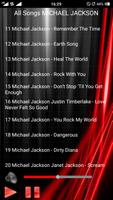 All Songs MICHAEL JACKSON capture d'écran 2