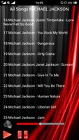 All Songs MICHAEL JACKSON capture d'écran 3