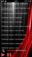 All Songs MICHAEL JACKSON Ekran Görüntüsü 3