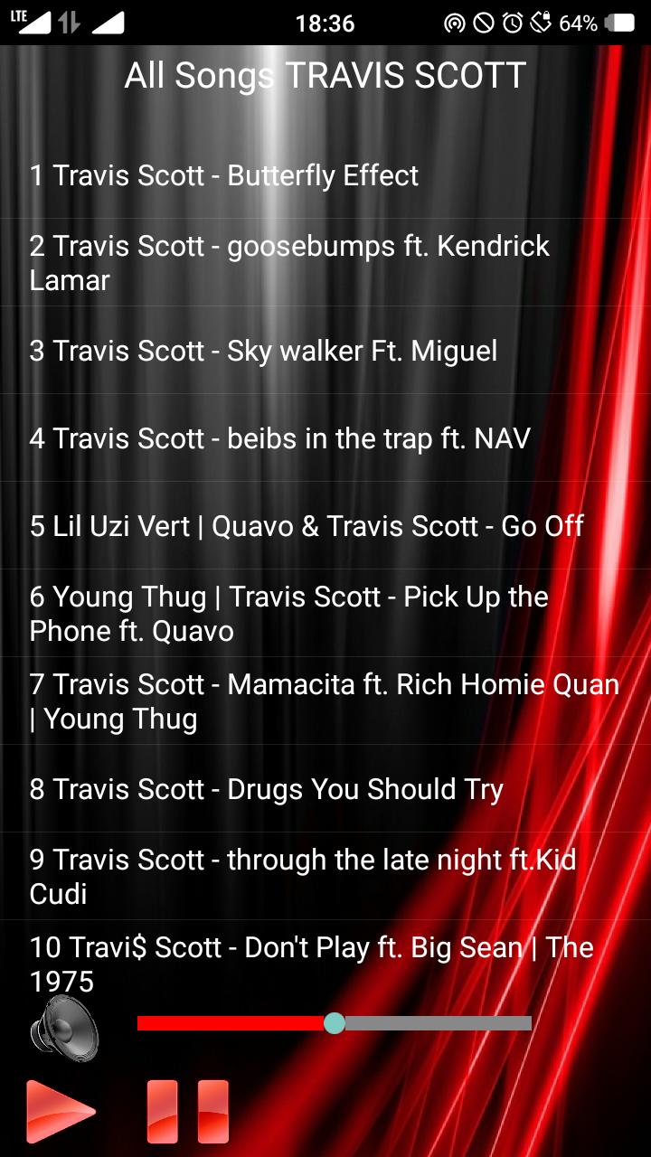 All Songs TRAVIS SCOTT for Android - APK Download