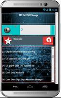 MUKESH Super Hit Songs اسکرین شاٹ 2