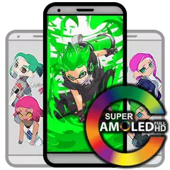 Splatoon Game Super Amoled Wallpaper 4K APK Herunterladen