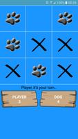 TicTacToe Dog Plakat