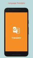 Language Translator -Best Translator -70+ language Affiche