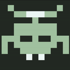 Retro Space Shooter Zeichen