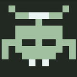 Retro Space Shooter Zeichen