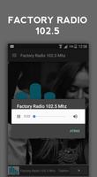 Factory Radio 102.5 FM plakat