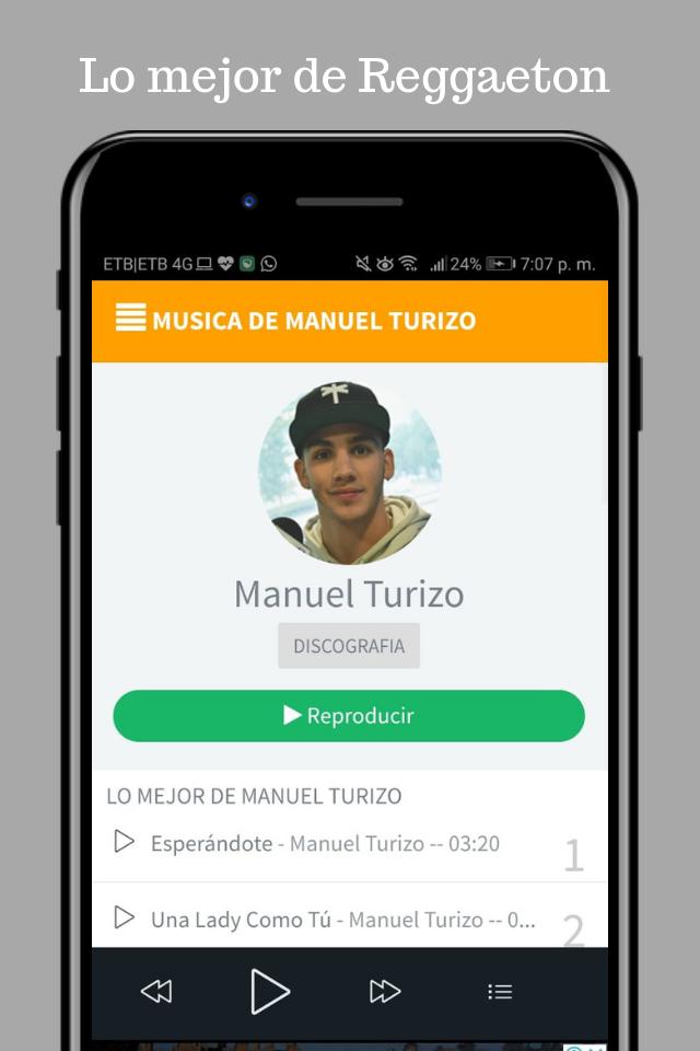 Descarga de APK de Manuel Turizo para Android