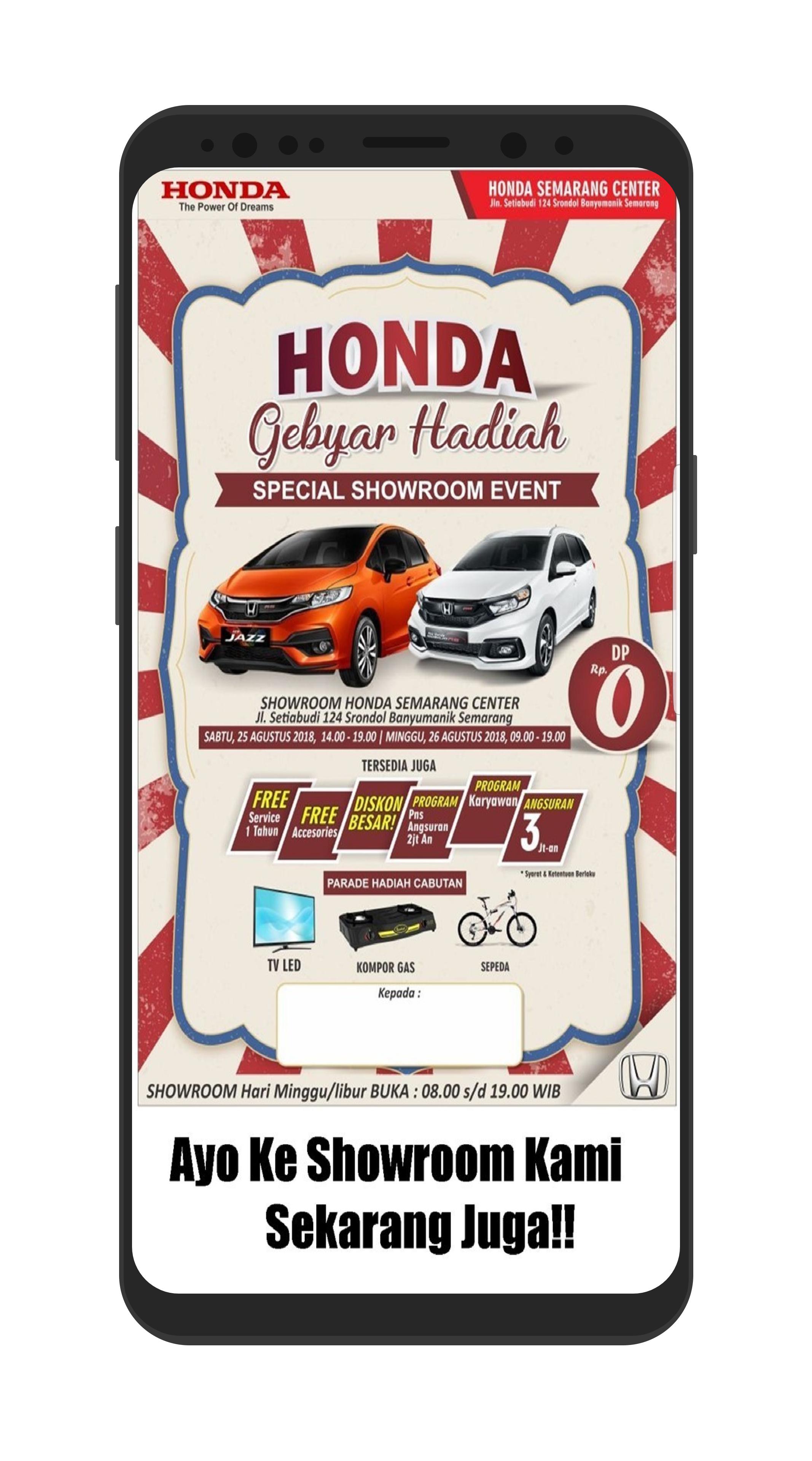  Desain  Kartu  Nama  Sales Honda Terkeren