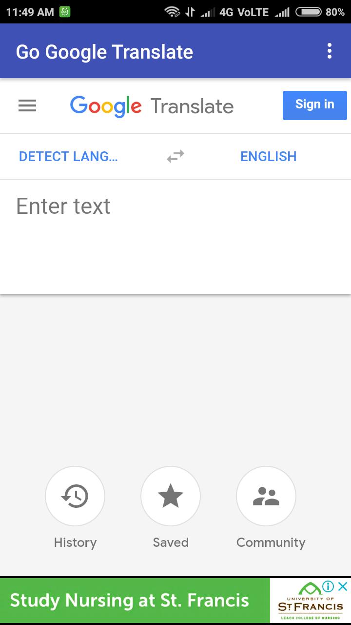 Android Icin Google Ceviri Apk Yi Indir