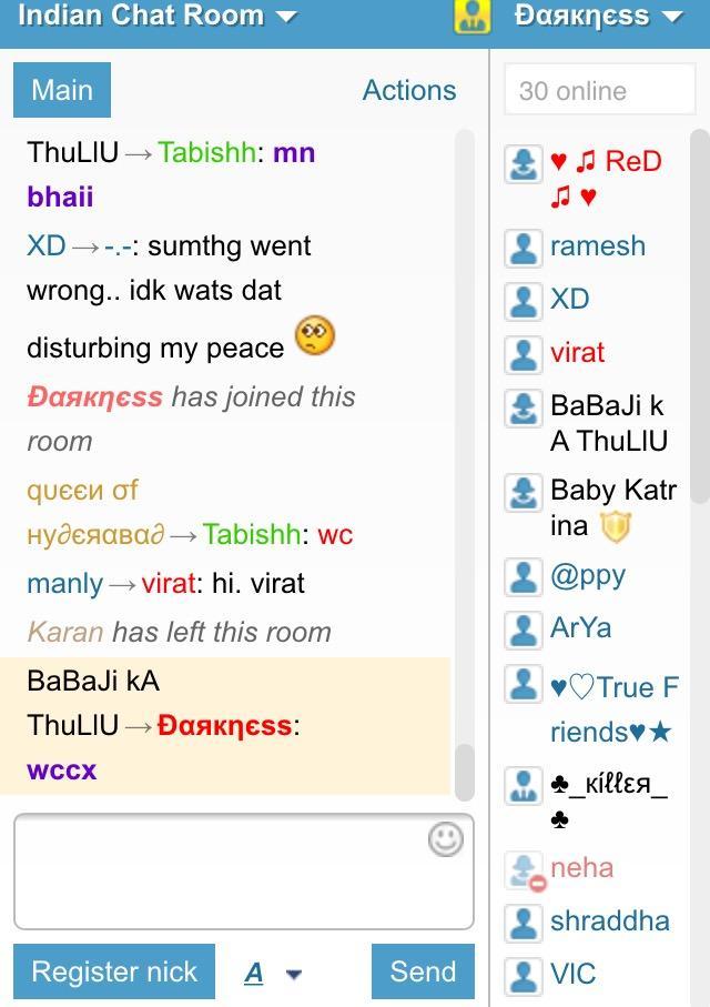 Room chat Random Chat