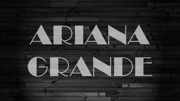 Ariana Grande Channel plakat