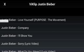 ViKlip Justin Bieber پوسٹر