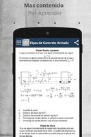 برنامه‌نما Calculation of Concrete Beams Armed Formulas عکس از صفحه