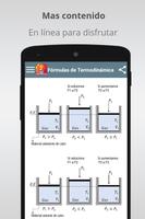 Fórmulas de Termodinámica captura de pantalla 2