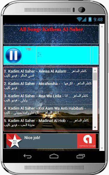 All Songs Kadim Al Sahir For Android Apk Download