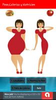 Peso Calorias y Nutricion poster