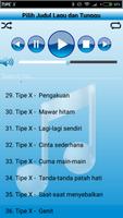 lagu TIPE X - lengkap ภาพหน้าจอ 3