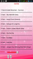 Lagu FATIN syot layar 1