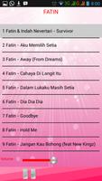 Lagu FATIN syot layar 2