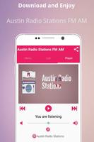 Austin Radio Stations FM AM 포스터