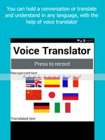 Voice Translator - Speak and Translate 7 languages Ekran Görüntüsü 3