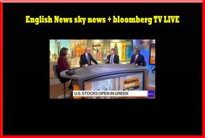 English News sky news + bloomberg TV LIVE Affiche