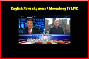 English News sky news + bloomberg TV LIVE capture d'écran 2