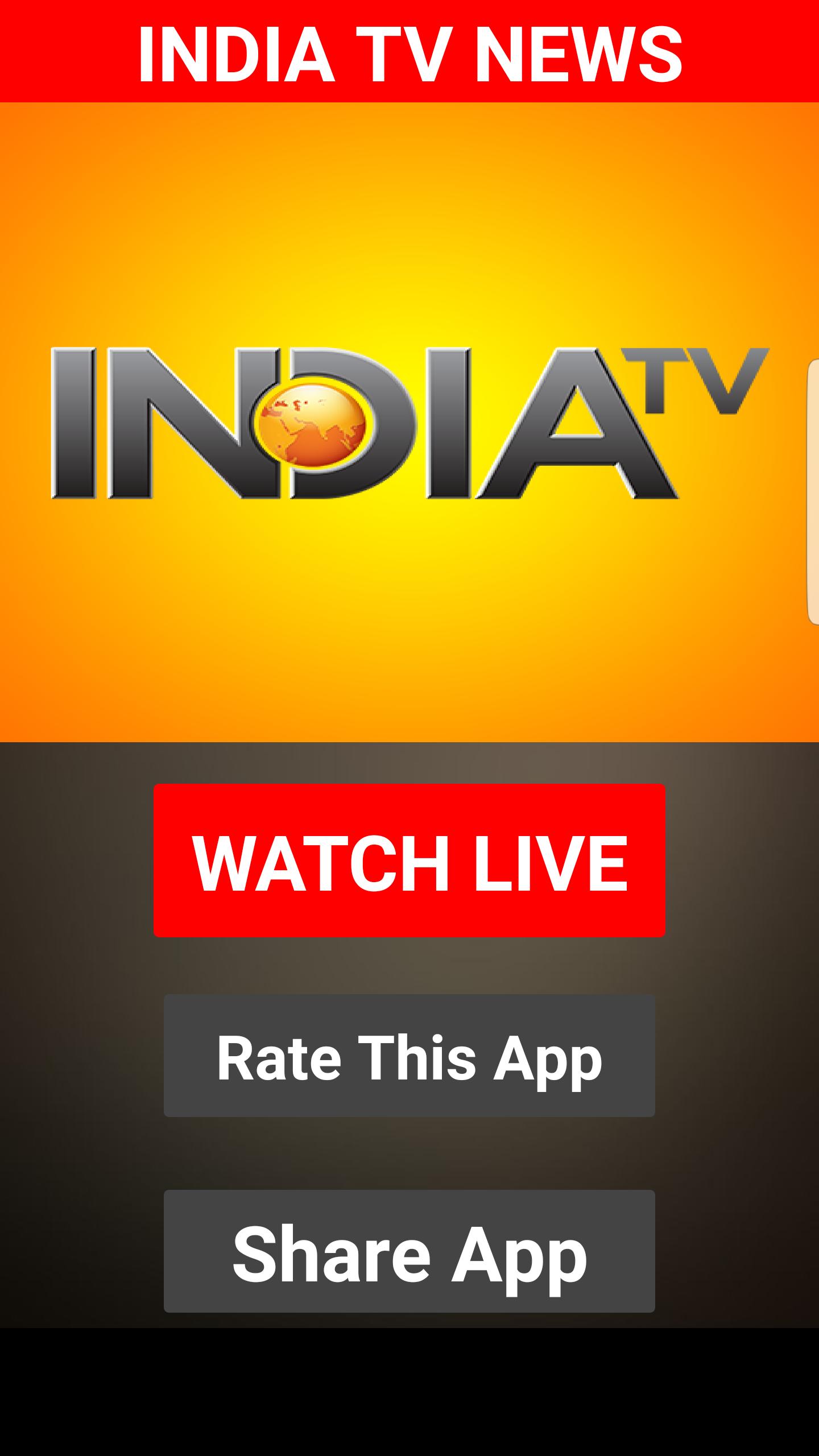 INDIA TV Live News. india tv hindi news for Android - APK Download